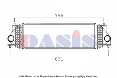 AKS DASIS 327003n -  Интеркулер